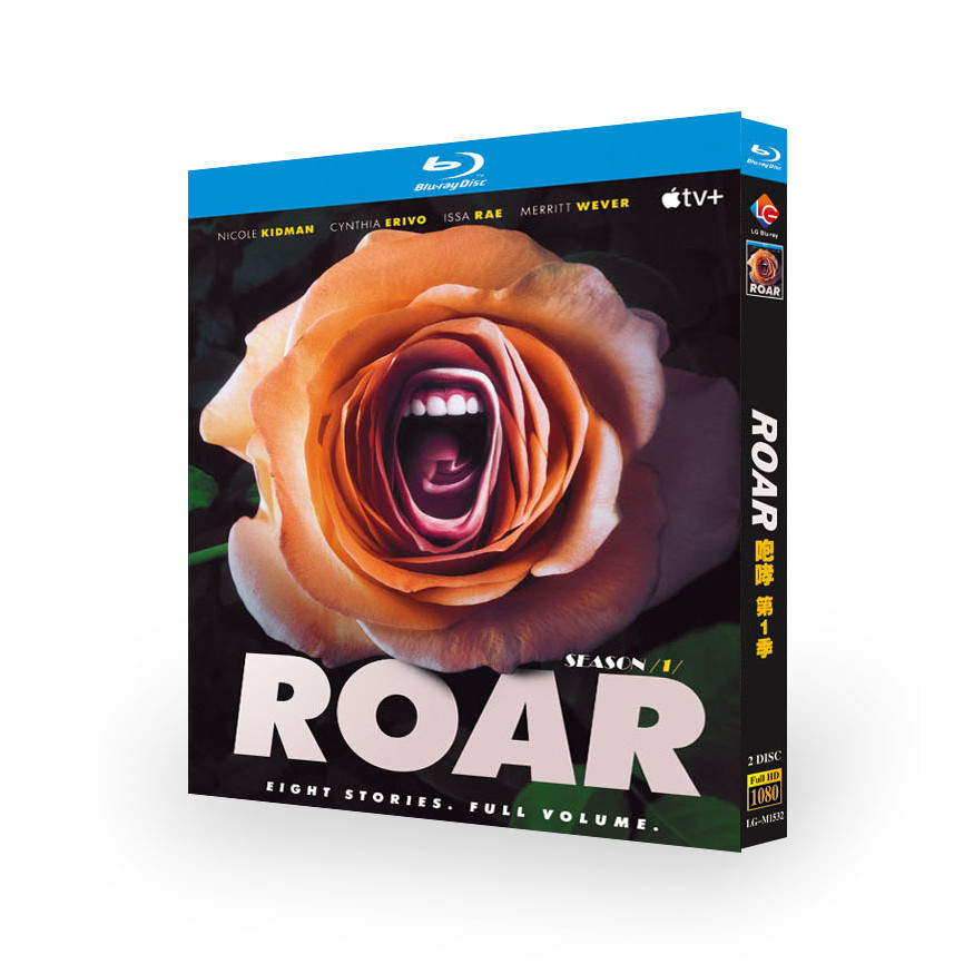 Blu-ray Ultra HD American Drama Roar Season 1 Disc CD Boxed Chinese ...