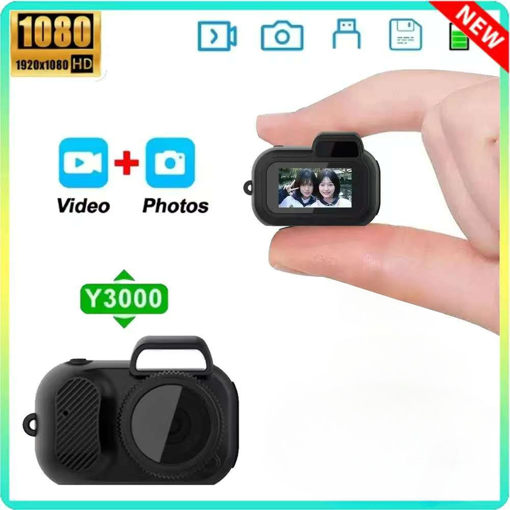 HD 1080P Mini Camera Portable Pocket Cam with LCD Screen Digital Camera ...