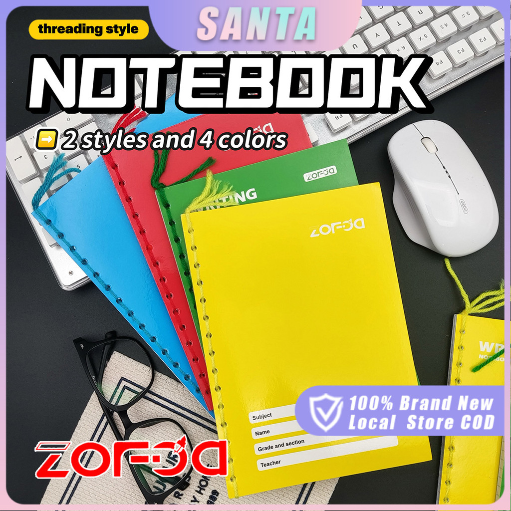 ZOFDA Composition writing YARN notebook Aesthetic A5 Waterproof ...