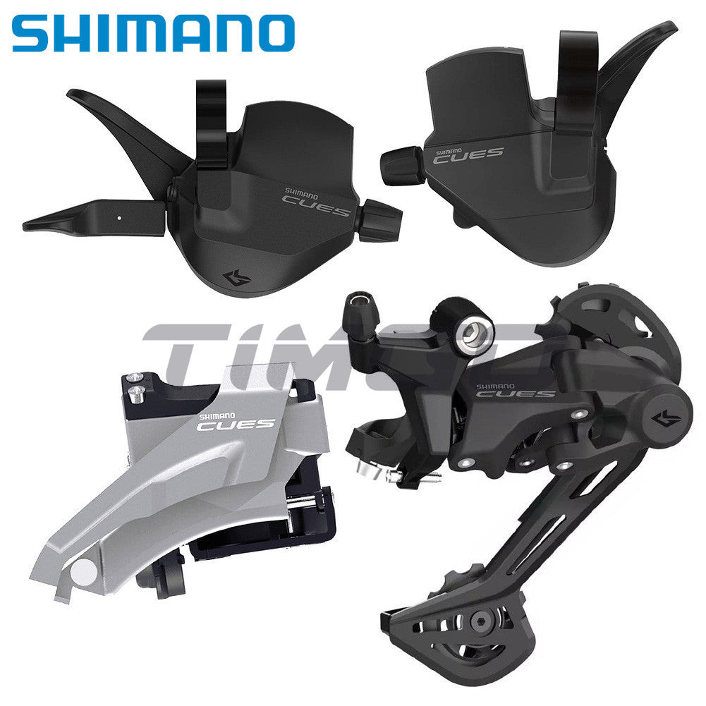 SHIMANO CUES U4000 9V Derailleur Kit SL-U4000-9R Shifter Lever RD-U4000/U4020 Rear Derailleurs 1X9 Speed Groupset Bicycle From Bike Derailleurs - Price 17.41