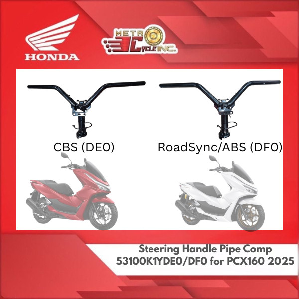 Honda Genuine Handle Bar / Steering Handle Pipe Comp 53100K1YDE0/DF0 ...