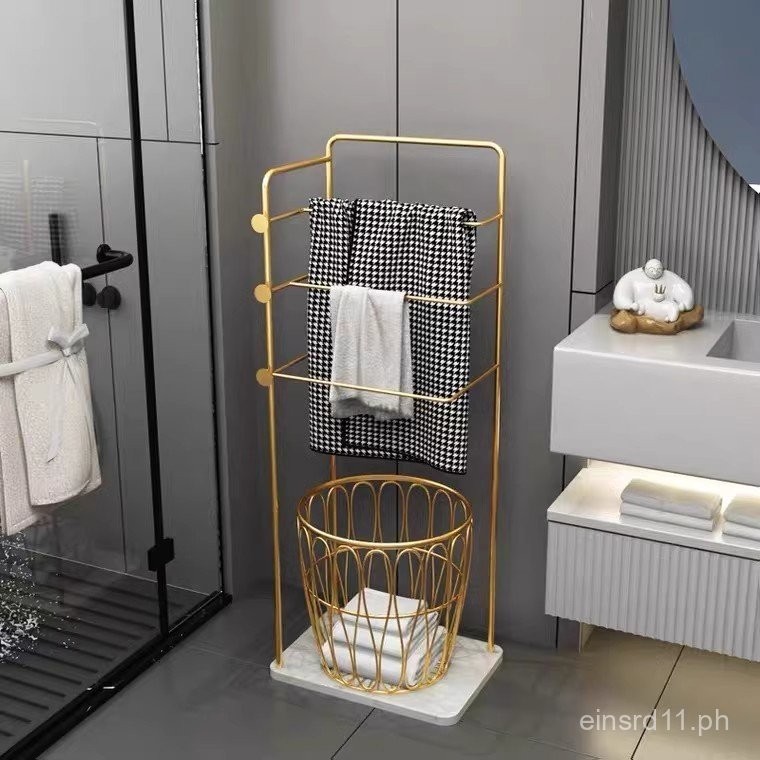 Luxury High-End Bathroom Storage Rack Floor-Standing Modern Bathroom ...