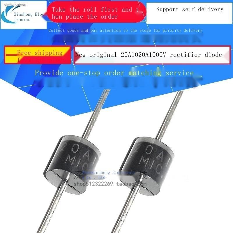 New 20A10 high-power 20A rectifier diode 1000V diode R-6/P600 10 pieces ...