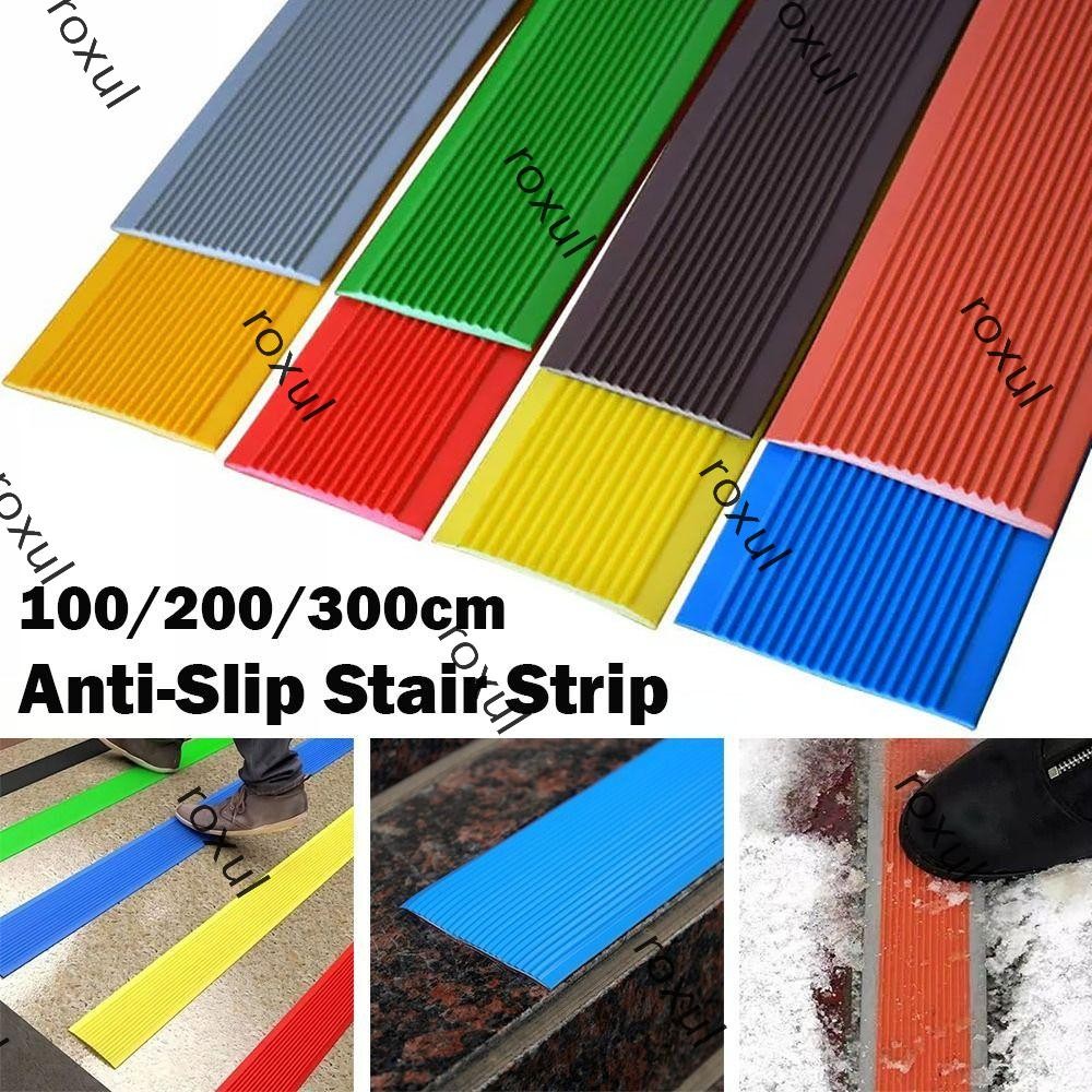 ROXUL Anti-Slip Stair Strip, Self-adhesive PVC Stair Treads Strip ...