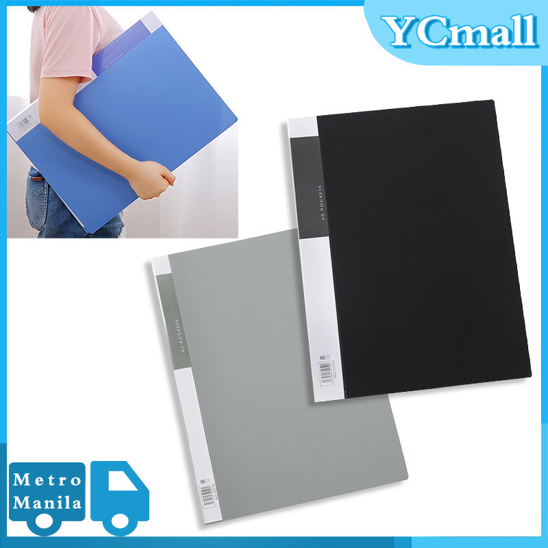 A3 Data Book Folder Clear Book Drawing Sketching Art Book Storage ...