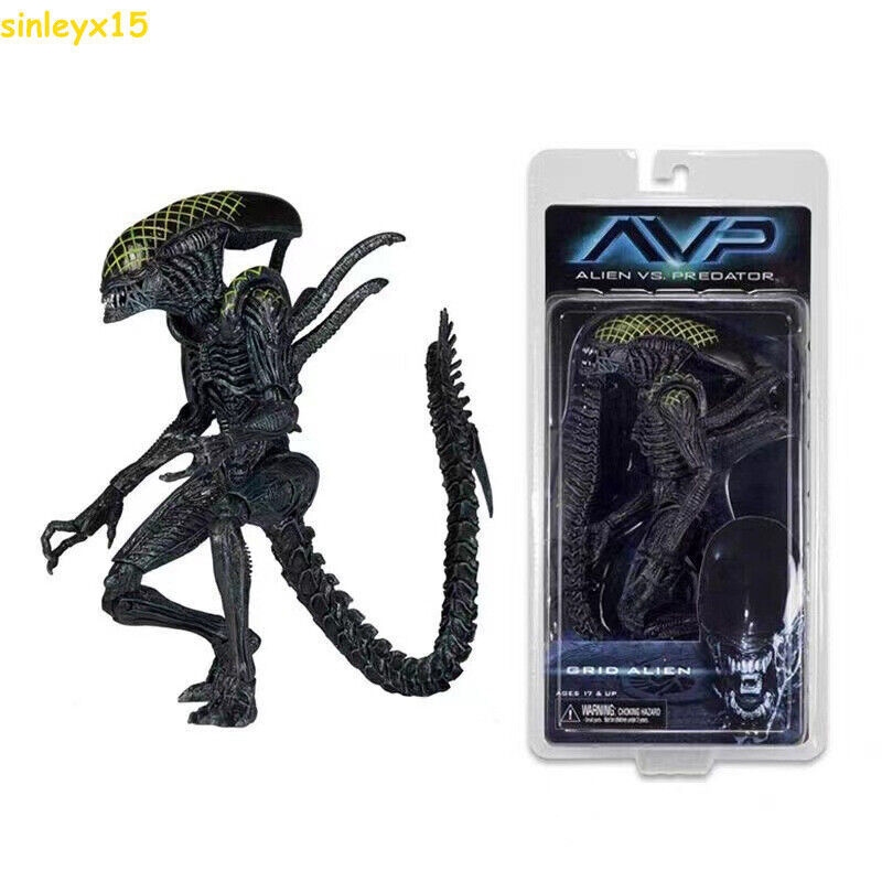 NECA Grid Alien Xenomorph Warrior AVP 7
