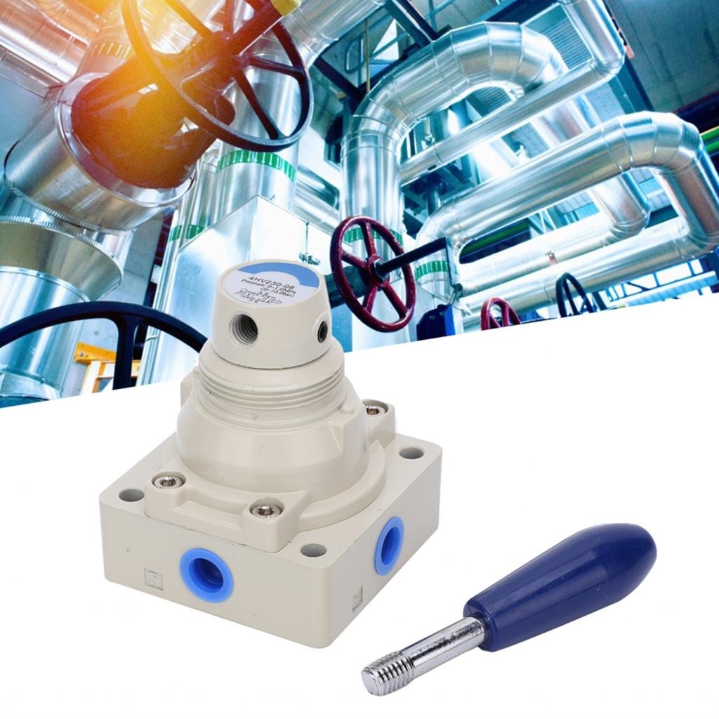 Xguli Hand Valve Manual Control Rotating Lever Distribution Pneumatic ...