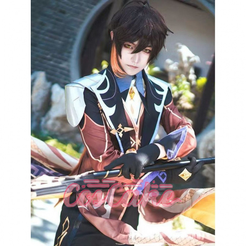 Genshin Impact zhongli cosplay costume | Shopee Philippines