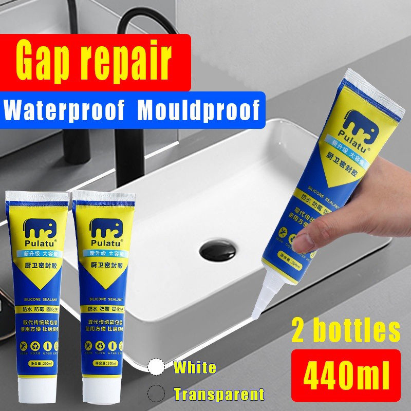 220ml Silicon Sealant Waterproof Adhesive Sealant Edge Sealing Glue for ...