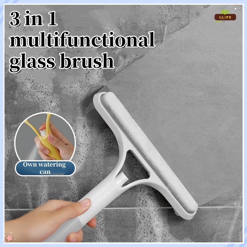 [ULIFE's Home]3 in 1 Multifunctional Glass Wiper Tools Glass Scraper ...