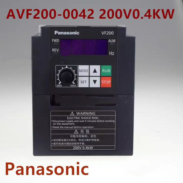 Inverter Panasonic VF200 AVF200-0072 &ndash; 0,75kW 220V 1PH &ndash; Nuovo Con Spedizione Gratuita