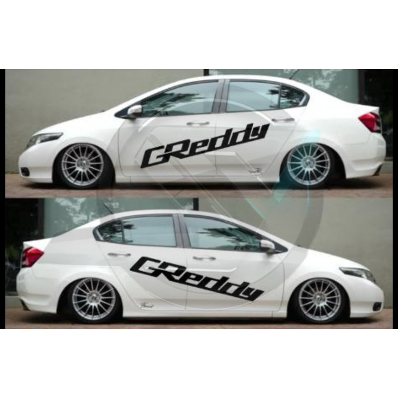 S1508 Greddy Car Body Vinyl Decal Sticker | Shopee Philippines
