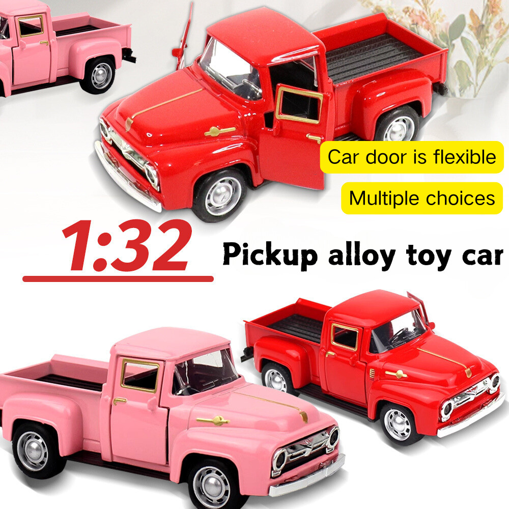 1/32 Pickup Alloy Car Model Toy Simulation Retro Car Die Casting ...