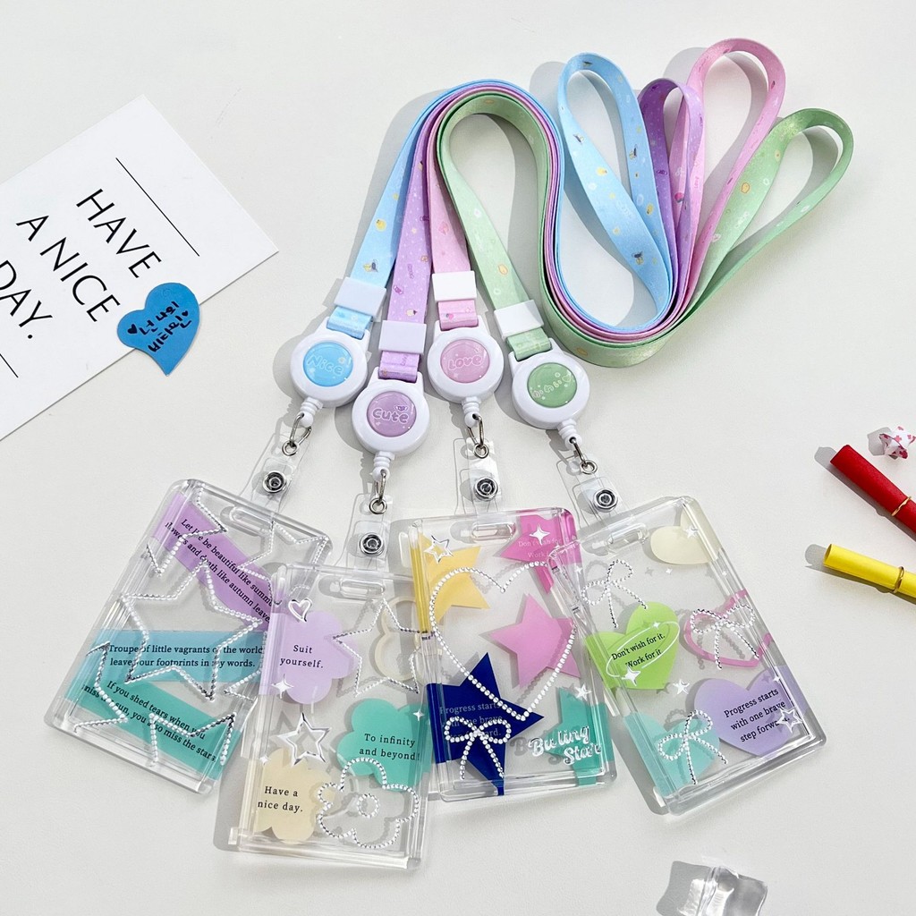 Shop id card holder aesthetic for Sale on Shopee Philippines