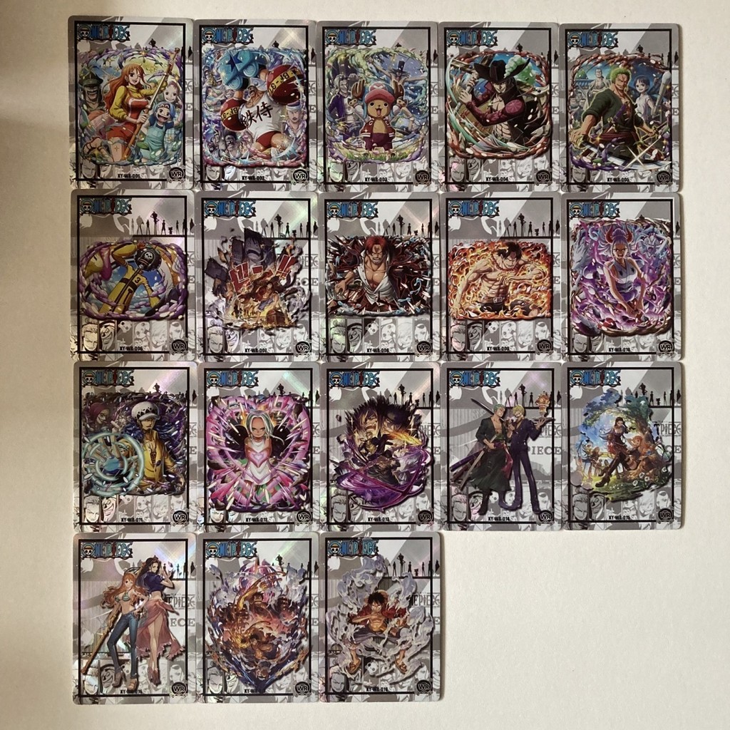 Card Phantom One Piece WR Set 18 Pieces Graduation One Piece Card One ...