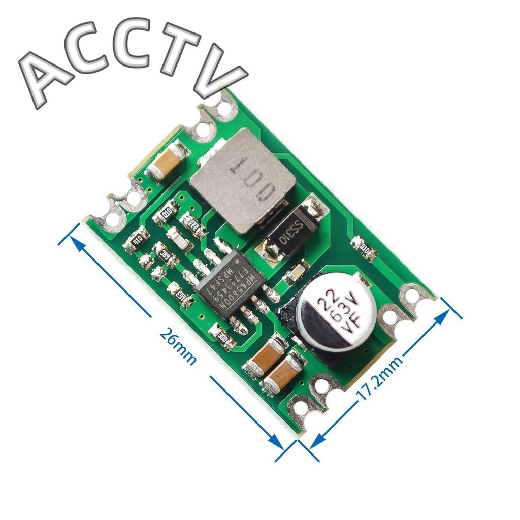 DC DC Step Down Power Supply Module Buck Regulated Board 2A Input 8-55V ...