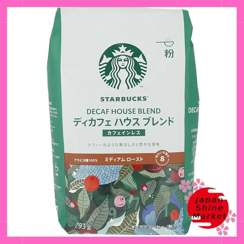 STARBUCKS Coffee Ground Decaf House Blend Medium Roast 793g | Shopee ...