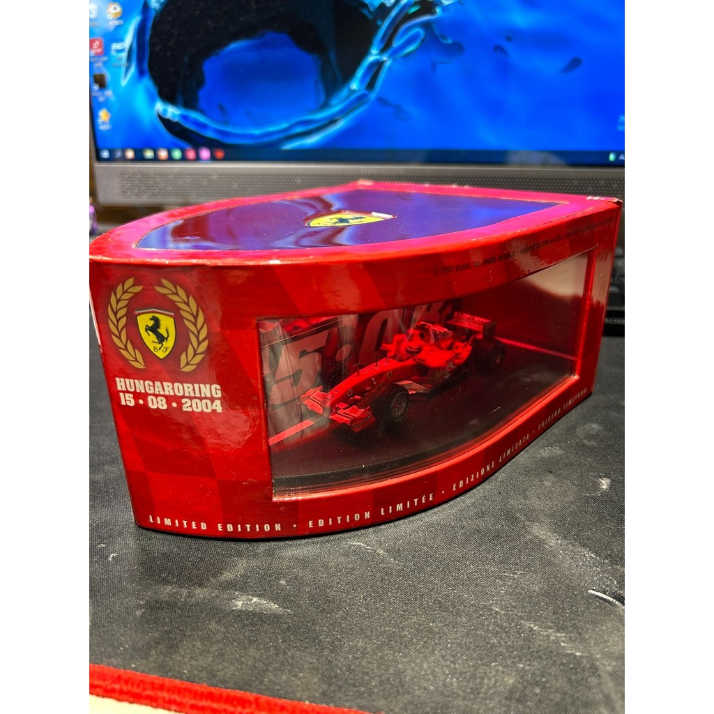 [Ready Stock] Hot Wheels 1/43 Ferrari F2004 Schumaheba Richello 2004 ...