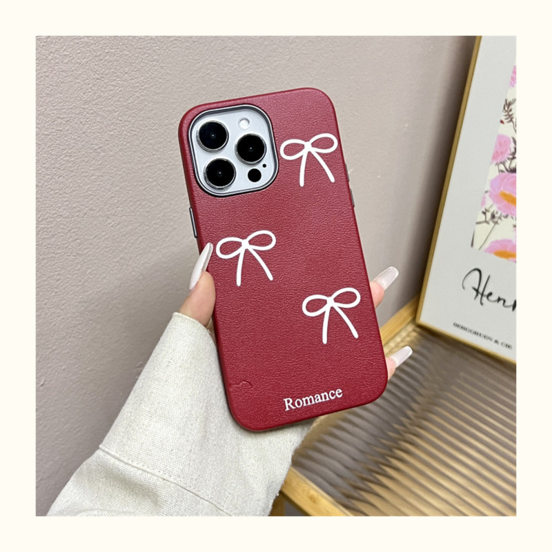 Ins Style Bowknot Leather Phone Case For Infinix Hot 50 40 50i 40i