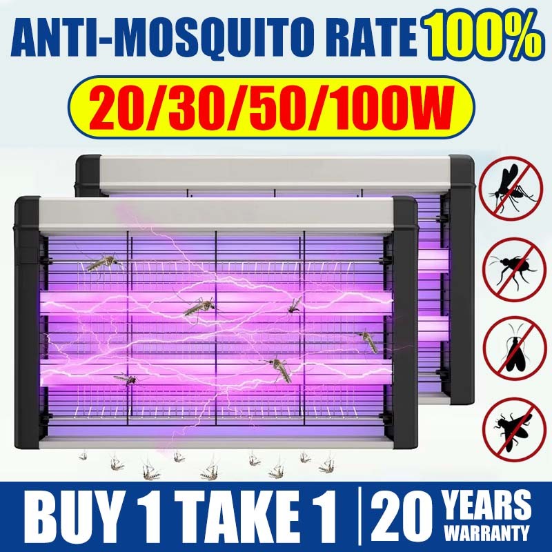 100W Sensor Lamp Mosquito Killer Lamp mosquito electric killer LED ...