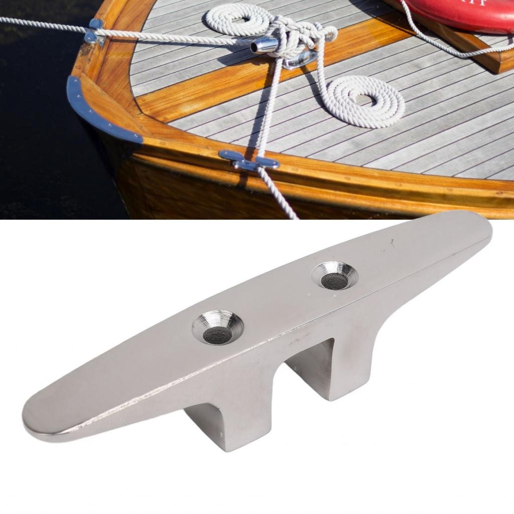Nearbeauty Boat Dock Cleat 316 Stainless Steel Deck Rope Tie Down ...