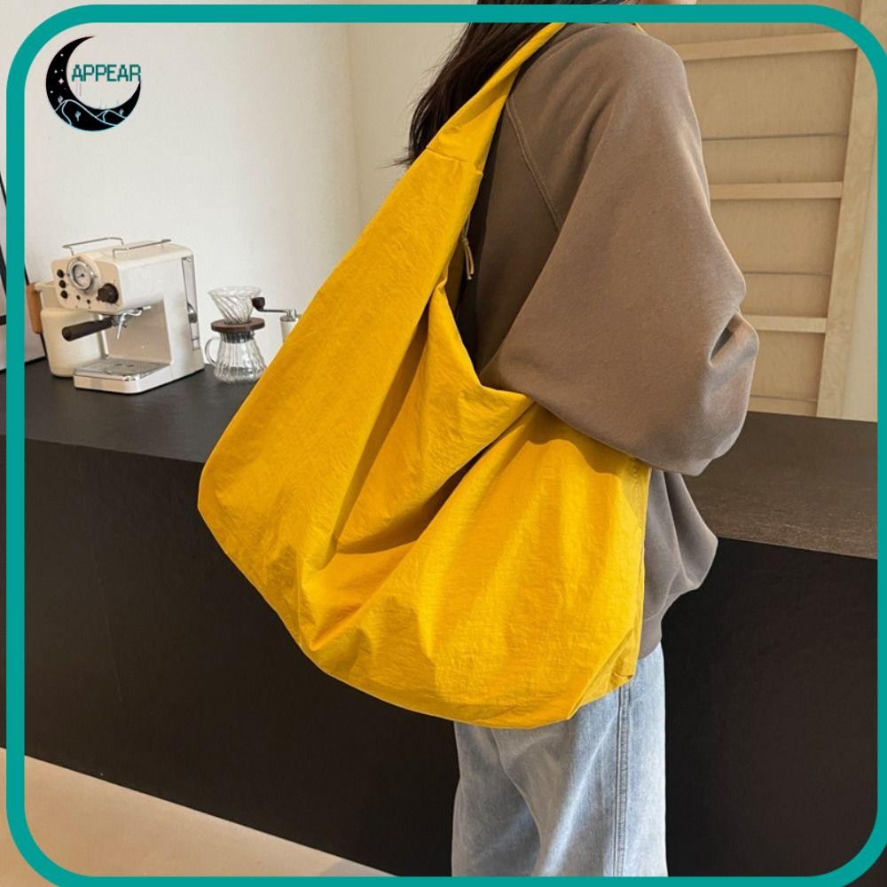 Bolso Draped tote en piel napa de cordero suave Marrón - USA