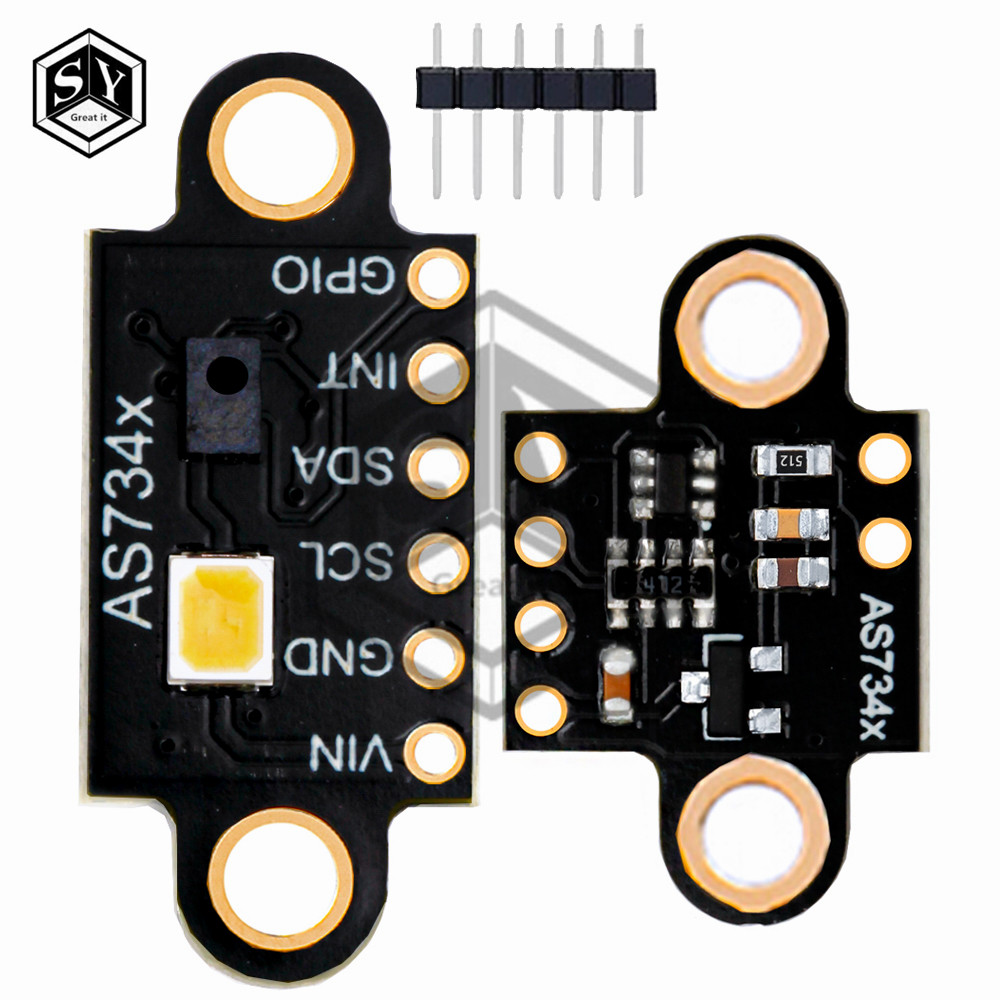 Visible Spectral AS7341 AS734x Sensors Module Color Temperature ...
