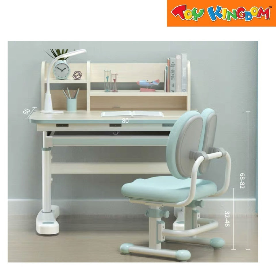 Blue Ergonomic Study Table and Chair | Shopee Philippines