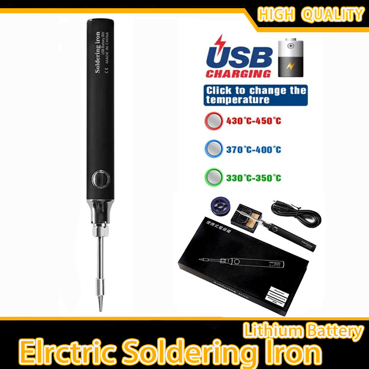 Wireless Usb Soldering Iron Portable 5V8W Fast Charging Pen Efficient ...