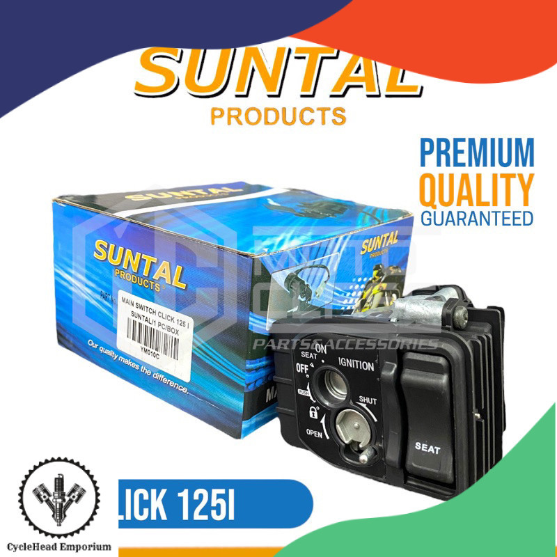 SUNTAL IGNITION SWITCH / MAIN SWITCH CLICK 125I YM010C | Shopee Philippines
