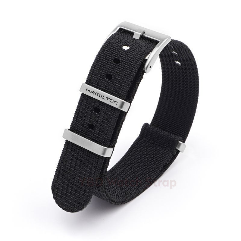 20/22mm Hamilton Khaki Field Nylon Replacement Strap | Compatible ...