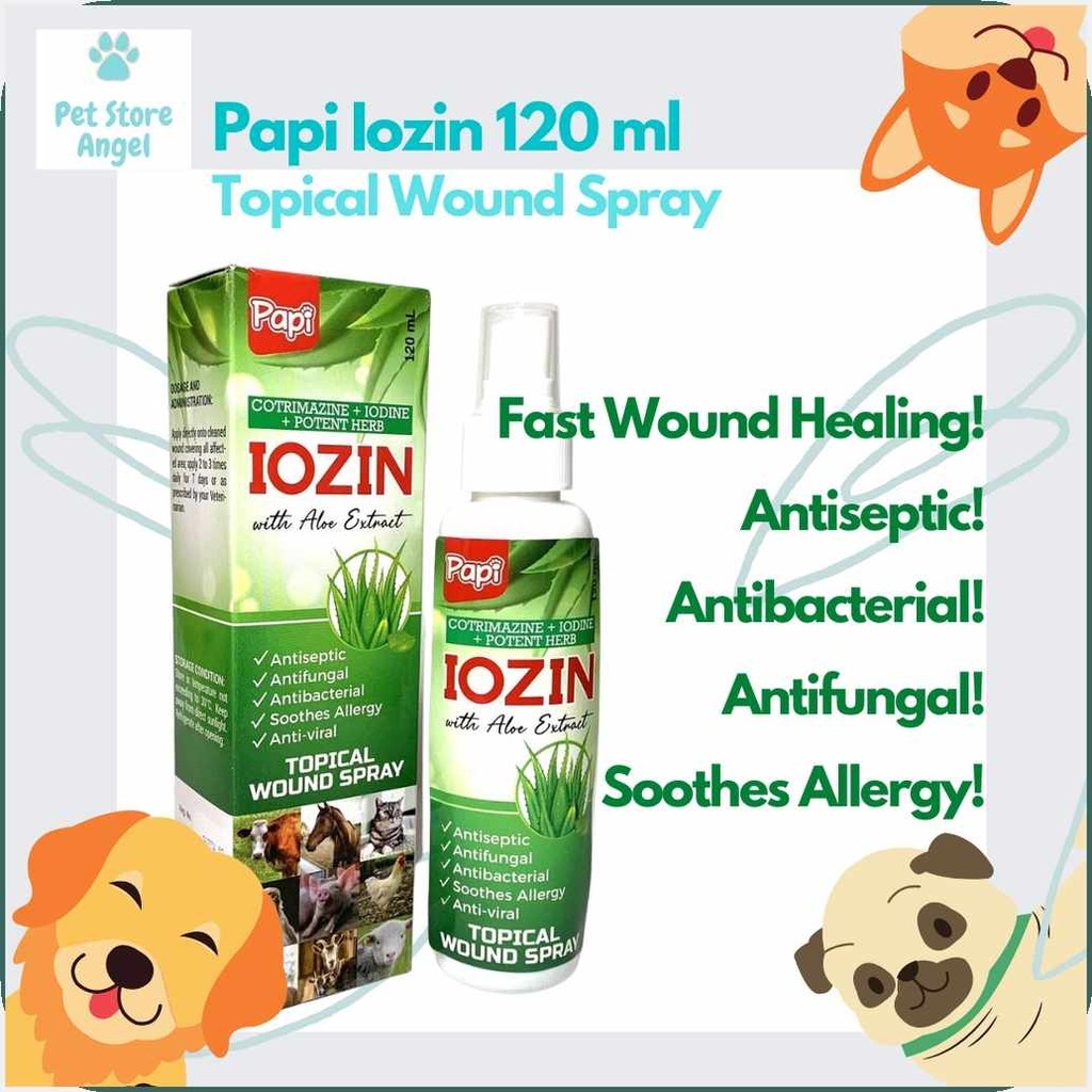 Wound[Pu>Healing^Fs/Spray$JP/Iozin$VP/Topical$vD/Antiseptic$dC ...