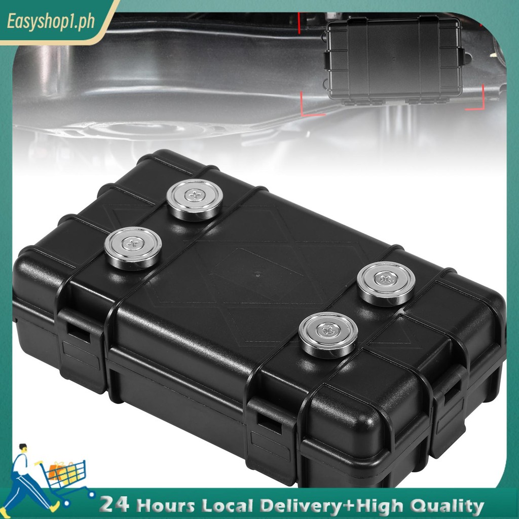 Under Car Magnetic Key Holder 4 Neodymium Magnet Car Hidden Key Box ...