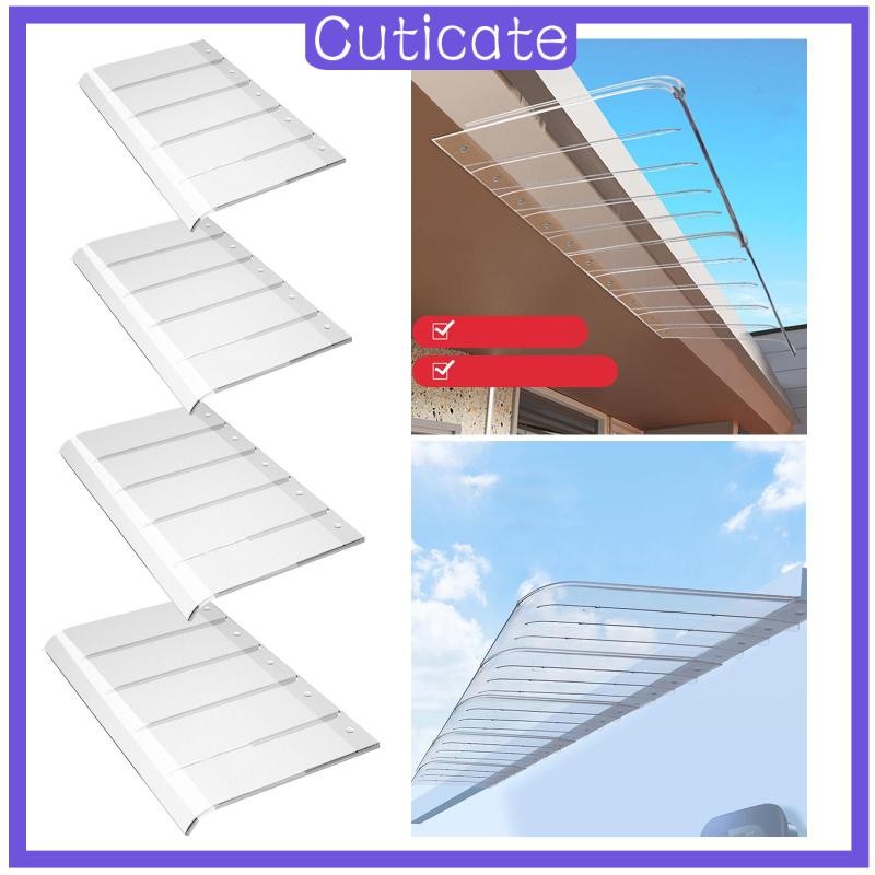 [CUTICATE] Window Canopy Wall Mounting Cover Front Door Canopy No Pole ...