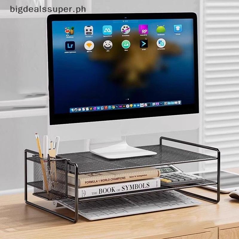 Pro Computer Monitor Riser Holder Laptop Cooling PC Screen Stand ...