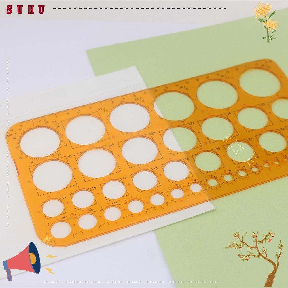SUHU Ruler Soft Ruler Special Ruler For Drawing Circle Drawing Ruler ...
