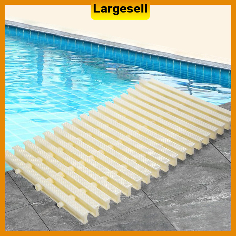 20CM Swimming Pool Grill Drain Overflow Grating Anti-Slip Surface ...