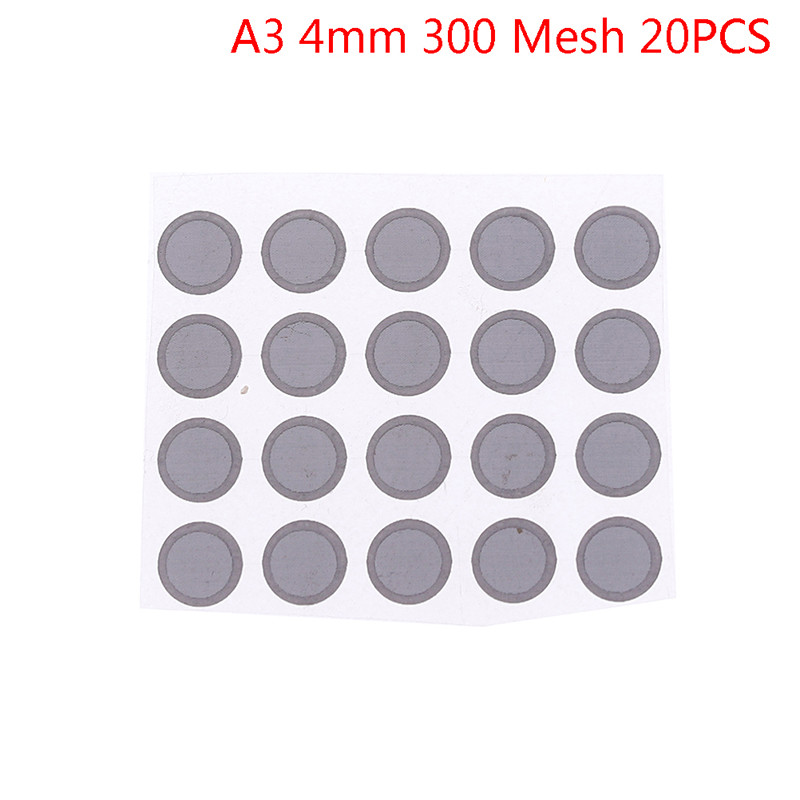 Meuctiffy 20pcs DIY Earphones Tuning Paper Damping Front Shell Filter ...