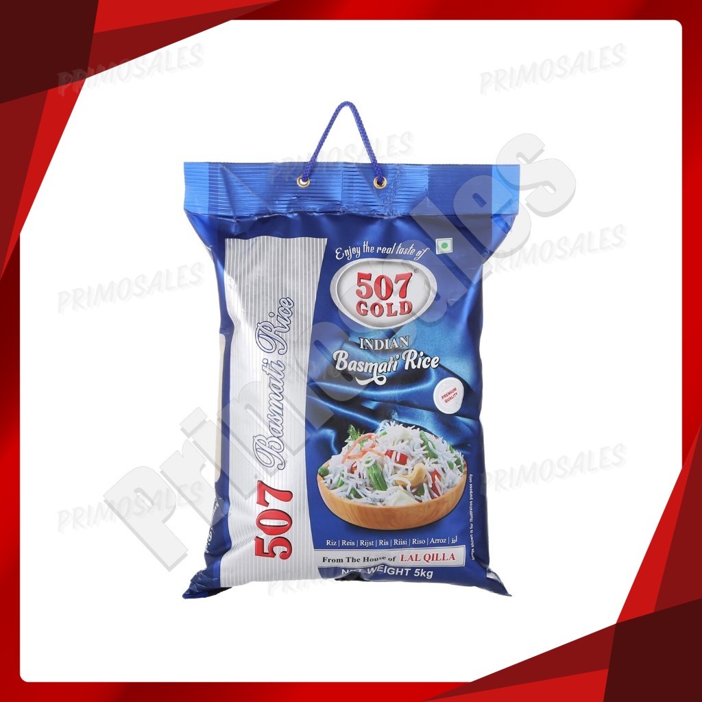 Lal Qilla 507 Gold Long Grain Basmati Rice - 5kg pack | Shopee Philippines