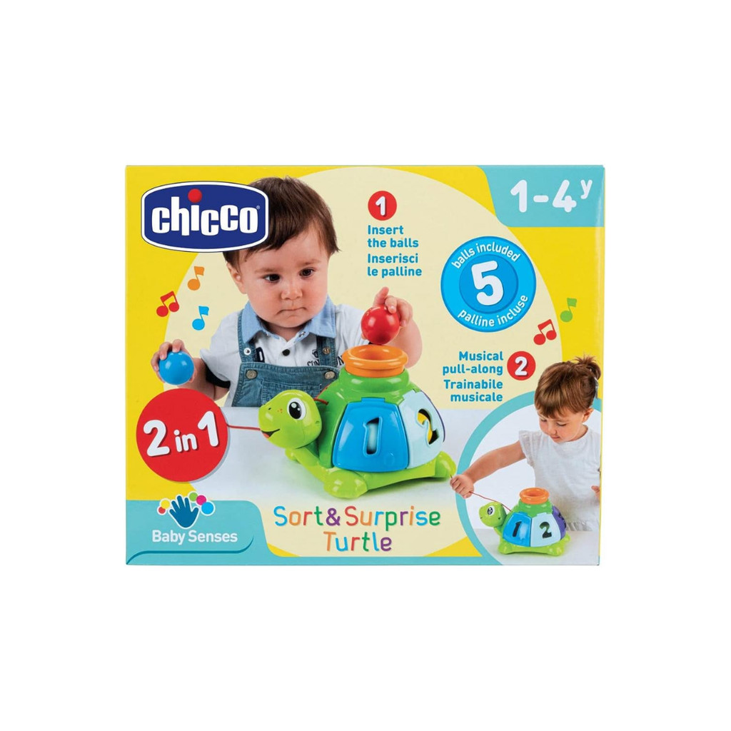 Chicco Turtle Sort & Surprise for Toddler Toys age 1 to 4 years old ...