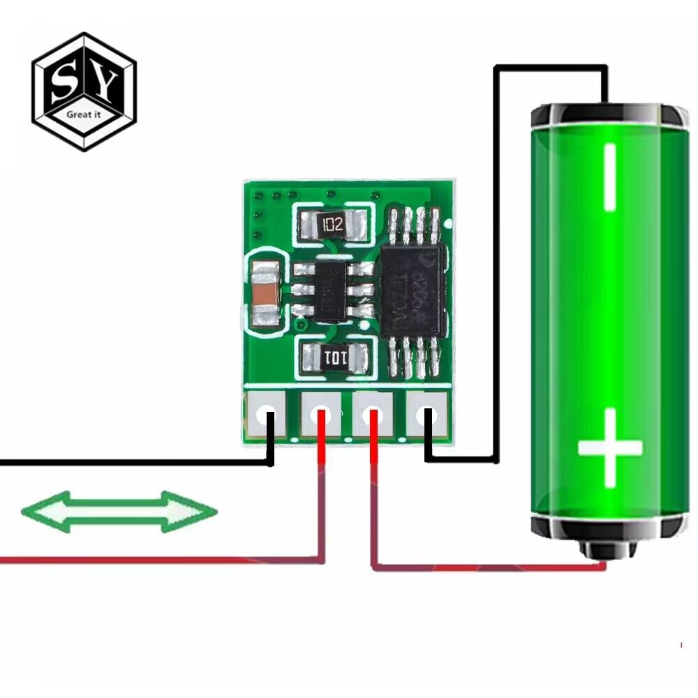 1PCS 3.7V 4.2V 3A Li-ion Lithium Battery Charger Over Charge Discharge ...