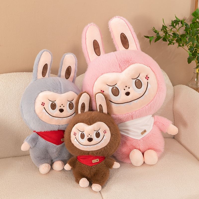 LABUBU Plush Toy Doll Cute Pop Mart Doll Ragdoll LABUBU | Shopee ...