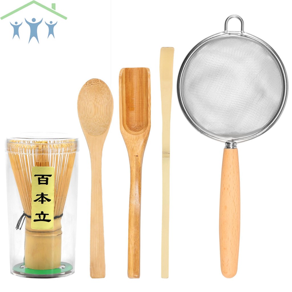6Pcs Matcha Whisk Set Reusable Matcha Tea Set Japanese Matcha Making ...