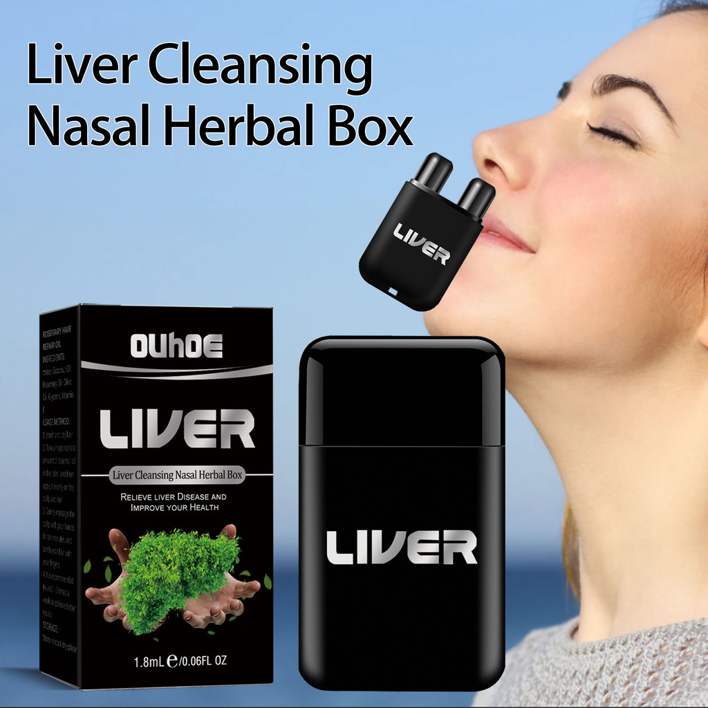 Liver Cleansing Nasal Herbal Box,Nasal Inhaler To Relieve Nasal ...