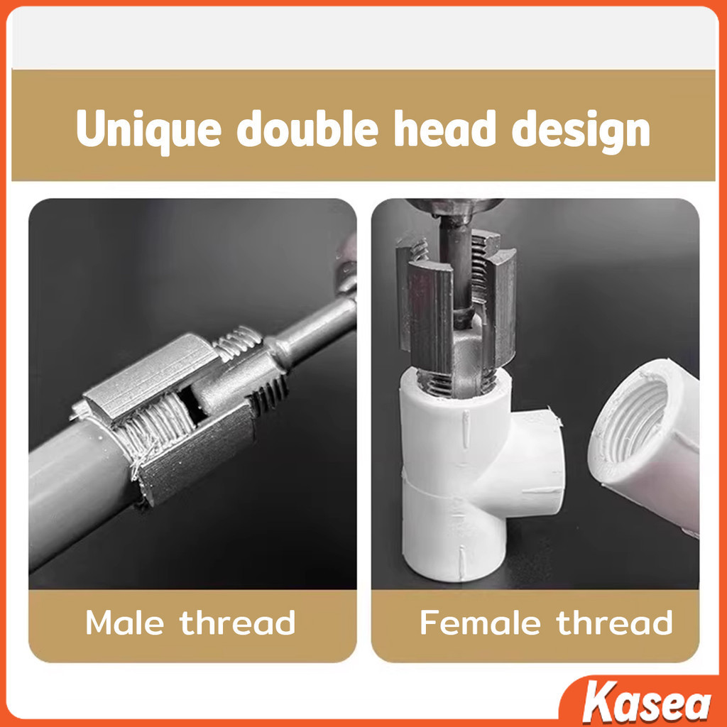 KAS 4 Points 6 Points PPR Water Pipe Internal Thread Opener PVC Pipe ...