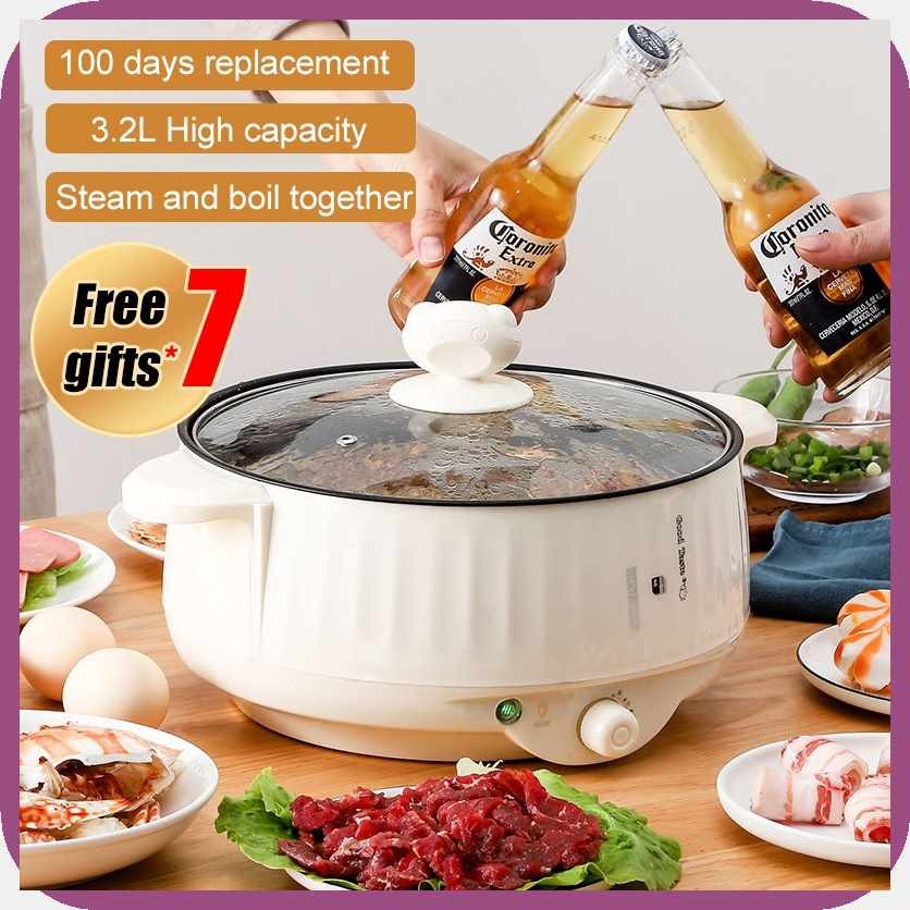 3.2L|aO%Rice|HE;Cooker+YY@te@With+sL@Steamer+ug@Non-Stick+lN@Multi ...