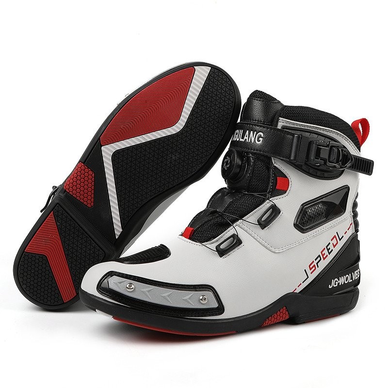 Motorcycle Boots Men Women Knight Outdoor Riding Anti-slip Winters ...