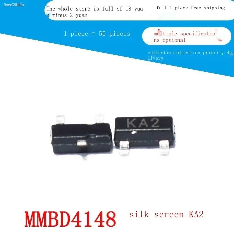 New MMBD4148 imprinted KA2 SMD switch diode SOT-23 (50pcs) | Shopee ...
