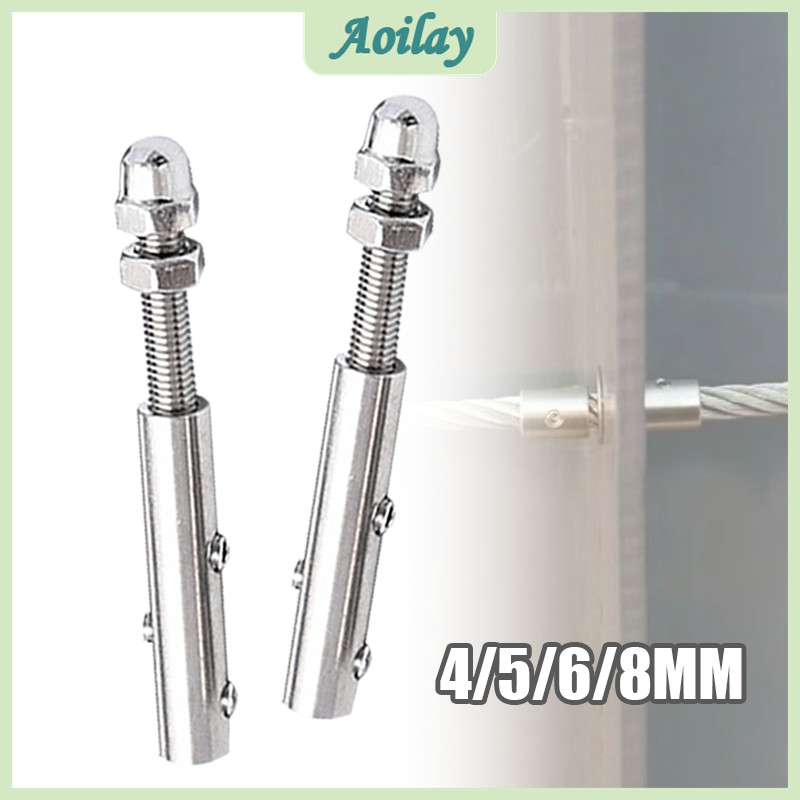 4/5/6/8 mm Railing Wire Rope Joint Lock Buckle Stainless Steel ...