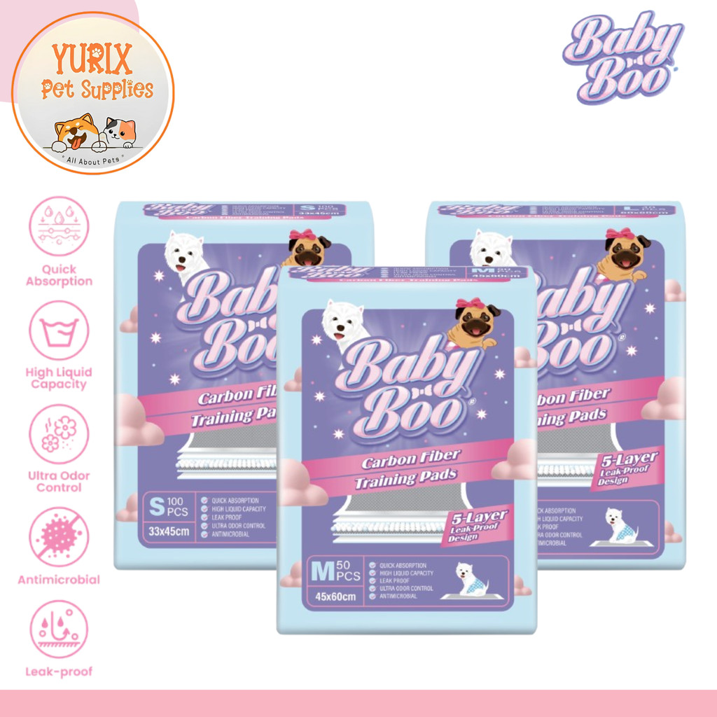BABY BOO Carbon Pet Pads for Dog Shopee Philippines
